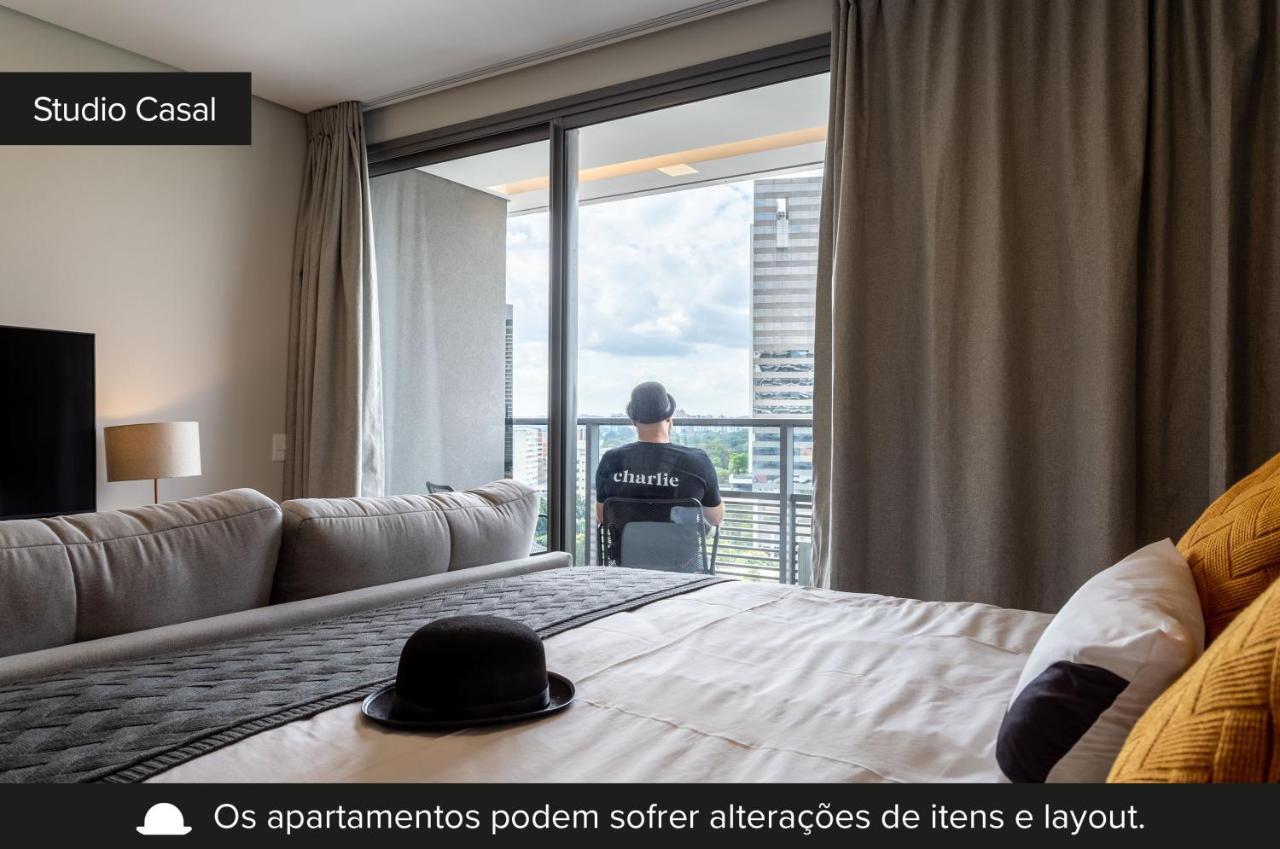 Апартаменты Charlie Jockey Pinheiros Сан-Пауло Экстерьер фото