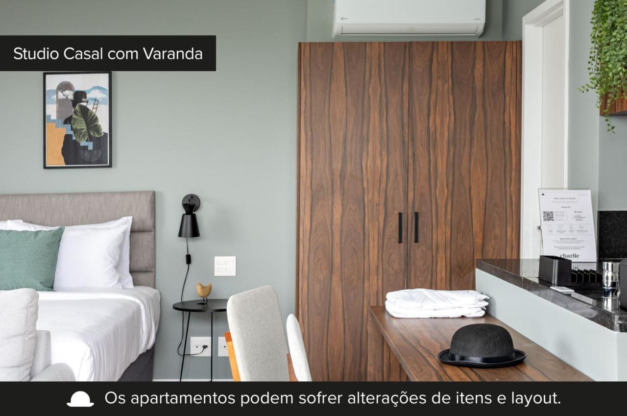 Апартаменты Charlie Jockey Pinheiros Сан-Пауло Экстерьер фото