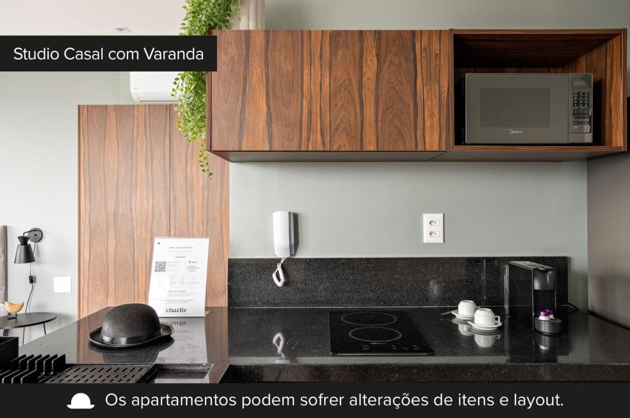 Апартаменты Charlie Jockey Pinheiros Сан-Пауло Экстерьер фото